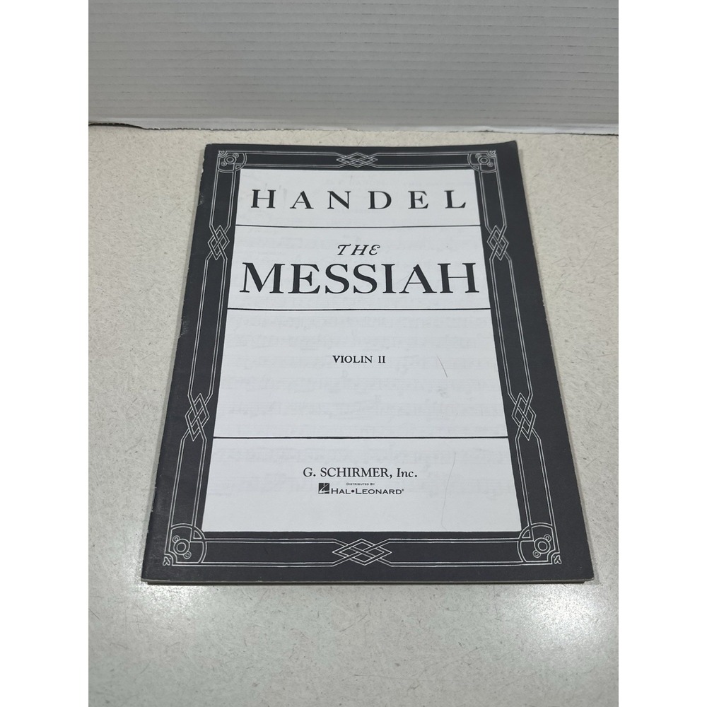 Handel The Messiah Violin II Sheet Music G Schirmer